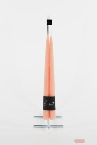 Bild von Rustic Tauchkerze, 30cm x 22mm - Paar, nougat