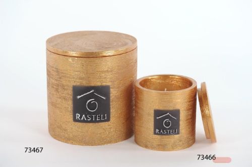 Bild von Duftkerze, Paraffintopf H10x Ø10cm, slush