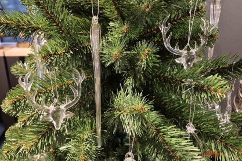 Bild von Schmuckstück, Glas hängend - L20-30cm S/3, klar