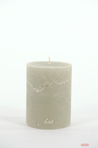 Bild von Rustic Zylinderkerze, 13cm x Ø100mm, eukalyptus