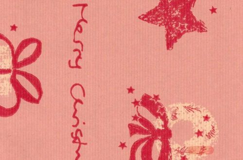 Bild von Blm-Papier,  75cm - Nat.-Christmas, terracotta-granada