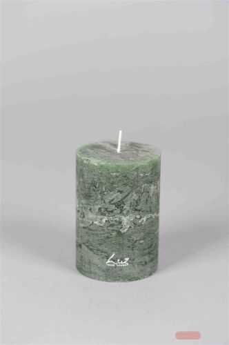 Bild von Rustic Zylinderkerze, 13cm x Ø90mm, eiben