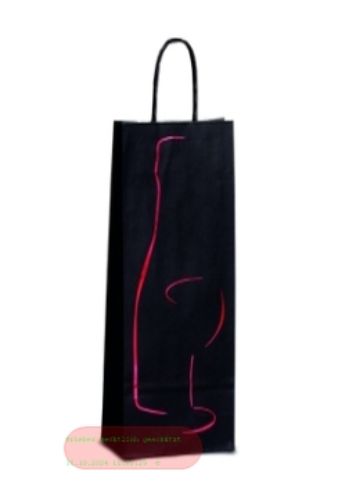 Bild von Bottiglie Lux, B14+8.5x H39cm - Motiv, black
