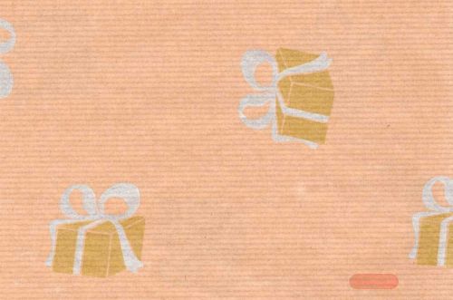 Bild von Blm-Papier,  75cm - Christmas Gifts, gold-silber