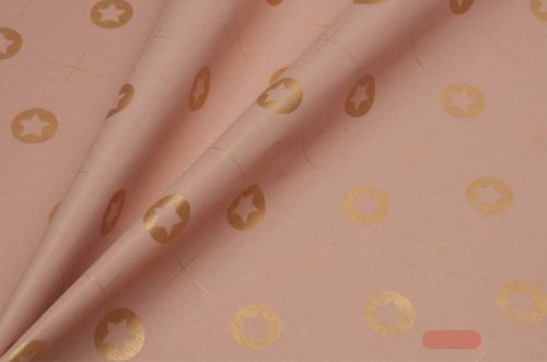 Bild von Blm-Papier,  75cm - Star Circle, rosewood - gold