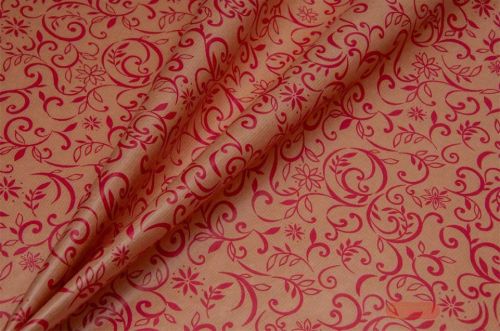 Bild von Blm-Papier,  50cm - Ranken, pink