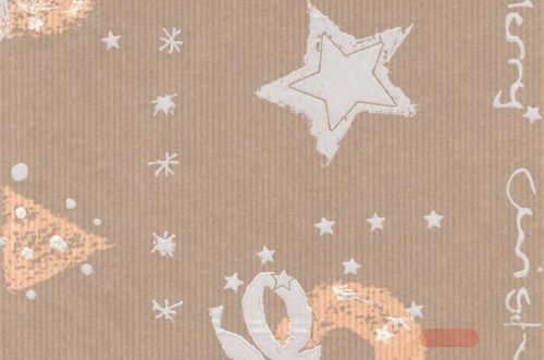 Bild von Blm-Papier,  50cm - Nat.-Christmas, coolgrey-weiss