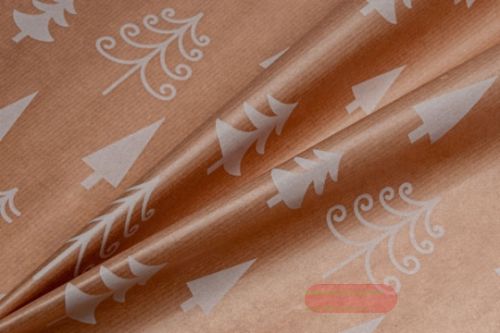 Bild von Blm-Papier,  50cm - Tannenbaum, natur-weiss