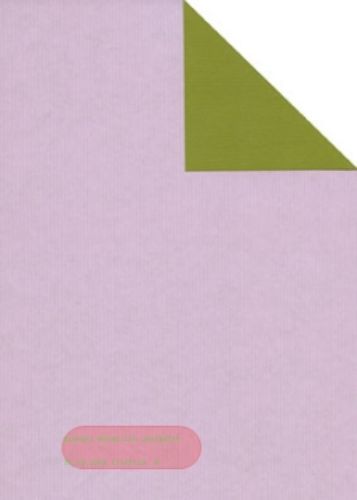 Bild von Bogen 70x 100cm, VT-Uni Duo, p.rosa/ olive