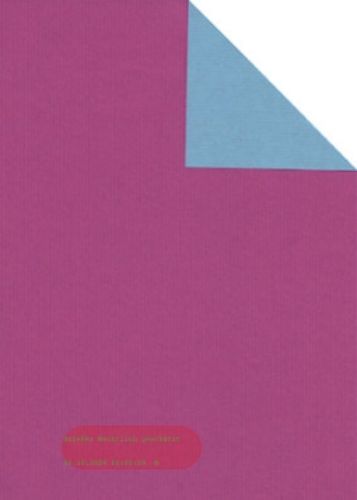 Bild von Rolle 200m x 100cm, VT-Uni Duo, pink/ h'blau