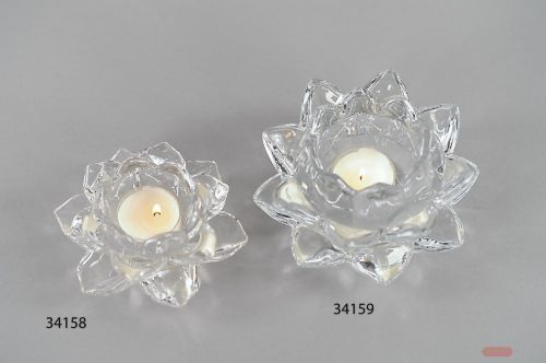 Bild von Teelichthalter, Lumiére - Ø12x H5cm, klar