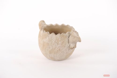 Bild von Blumentopf, Henny - Ø18.8x H11cm, zement