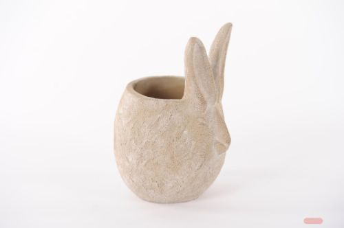 Bild von Blumentopf, Floppy - Ø13.5x H19cm, zement