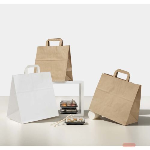 Bild von Tasche, B35+25x H27cm FH - Take Away, braun^