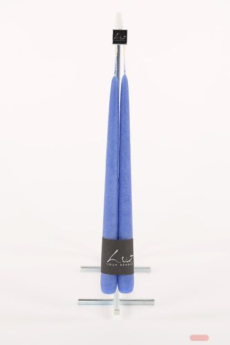 Bild von Rustic Tauchkerze, 30cm x 22mm - Paar, cobalt
