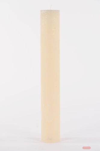 Bild von Rustic Zylinderkerze, 60cm x Ø90mm, asparagus
