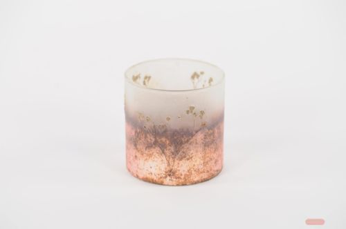 Bild von Windlicht, Votiv Outglow - Ø10x H10cm, blush pink