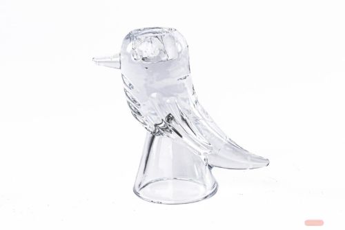 Bild von Kerzenständer, Spring bird - L11x 5.7x H11cm, glas