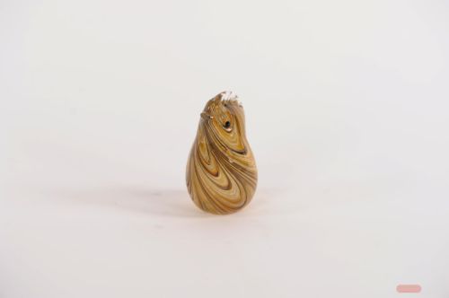 Bild von Huhn Gallito, Glas - L9.5x 7.5x H12cm, golden brown