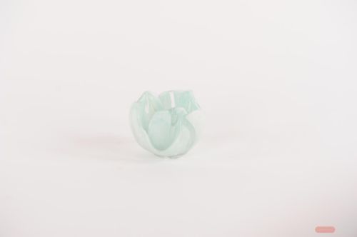 Bild von Teelichthalter, Tulipe - Ø11x H8.5cm, blau