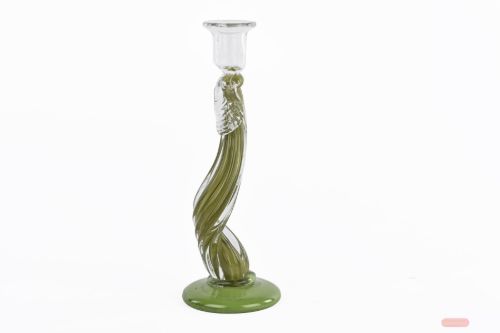 Bild von Kerzenständer, Greenery - Ø10.7x H30.1cm, grün