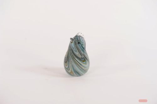 Bild von Huhn Gallito, Glas - L9.5x 7.5x H12cm, light blue