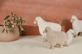 Bild von Schaf, Woolly L34x 8x H31cm, hellbraun