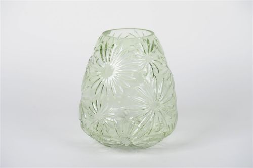 Bild von Glasvase, Aster Ø20.5x H24cm, green