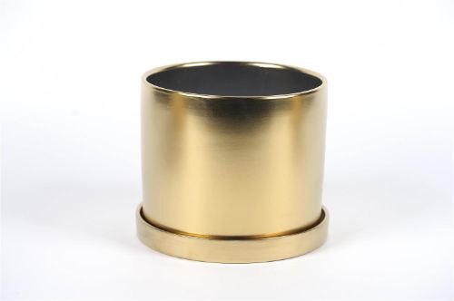 Bild von Blumentopf, Trou Keramik Ø25x H21cm, gold