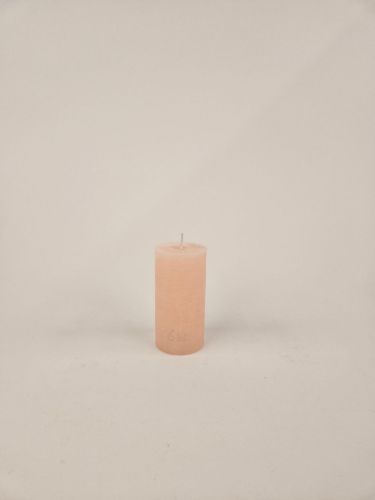 Bild von Rustic Zylinderkerze, 10cm x Ø50mm, sepia rose