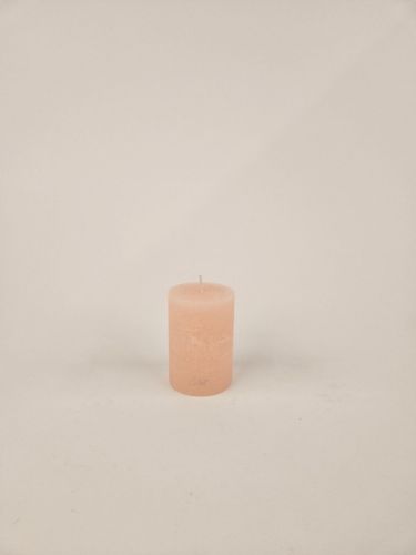 Bild von Rustic Zylinderkerze,   8cm x Ø60mm, sepia rose