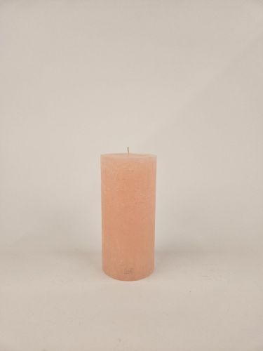 Bild von Rustic Zylinderkerze, 19cm x Ø90mm, sepia rose