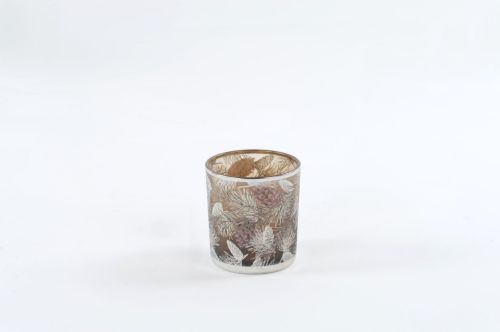 Bild von Windlicht Votiv, Pineapple Ø7.3x H8cm, bunt