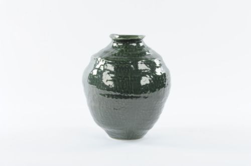 Bild von BlumenVase, Altai Keramik Ø26x 23x H30cm, green