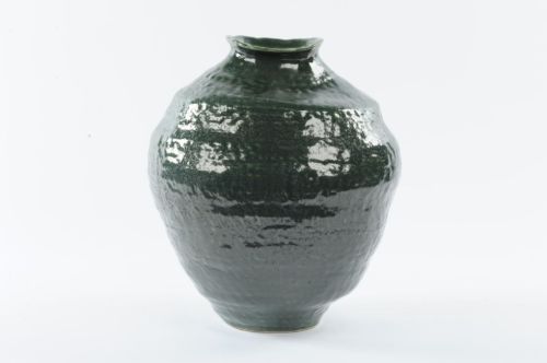 Bild von BlumenVase, Altai Keramik Ø34x 31x H39cm, green