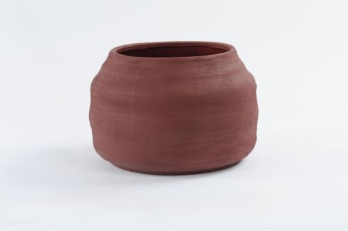 Bild von Blumentopf, Mystic Keramik Ø28.1x H19.4cm, bourgogne