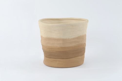 Bild von Blumentopf, Namibiè Keramik Ø25.5x H22cm, earth tone