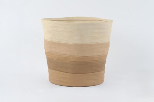 Bild von Blumentopf, Namibiè Keramik Ø30.5x H26.5cm, earth tone