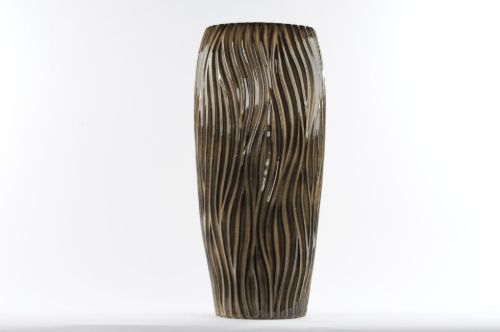 Bild von BlumenVase, Adventure Keramik Ø35x H79cm, taupe
