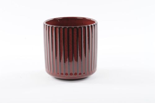 Bild von Blumentopf, Strawberry Keramik Ø14x H14cm, rosewood