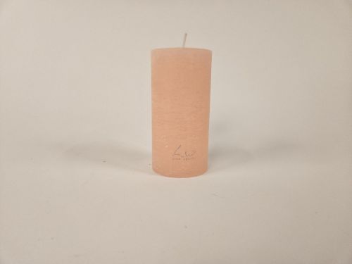 Bild von Rustic Zylinderkerze, 10cm x Ø50mm, sepia rose