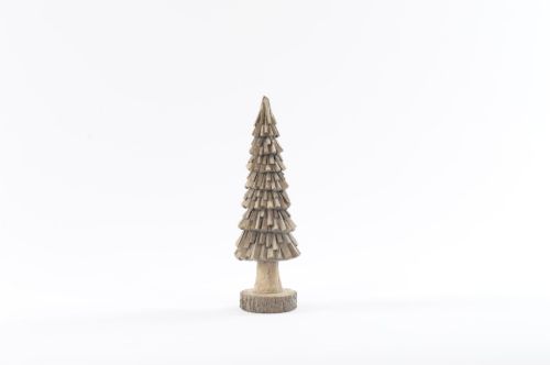 Bild von Tanne, Family - Polyresin 9x 7x 25.5cm, grün