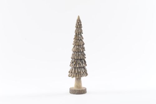 Bild von Tanne, Family - Polyresin 10.5x 9x 32.5cm, grün