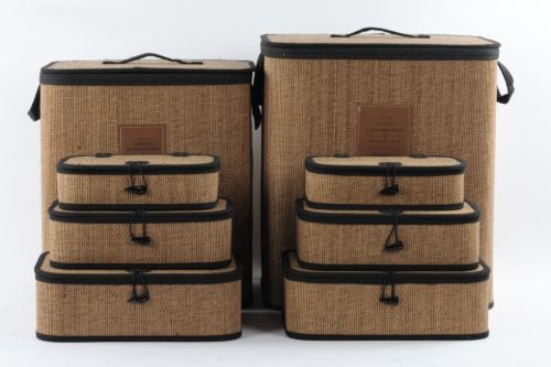 Bild von Korb, Bamboo - Set/8 - 44x 34x H50cm, braun