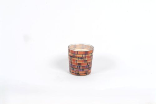 Bild von Duftkerzen-Glas, Bio H  9x Ø9.5cm, Obsession