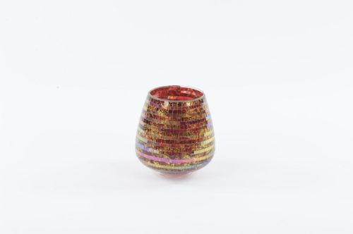 Bild von Windlicht Votiv, Sparkling Ø13x H14cm, funkelnd