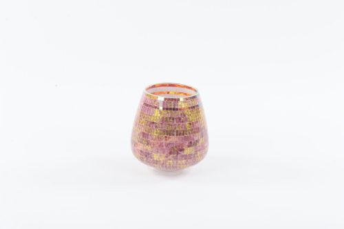 Bild von Windlicht Votiv, Sparkling Ø13x H14cm, funkelnd