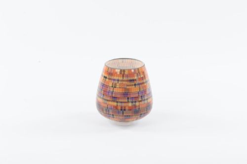 Bild von Windlicht Votiv, Sparkling Ø13x H14cm, funkelnd