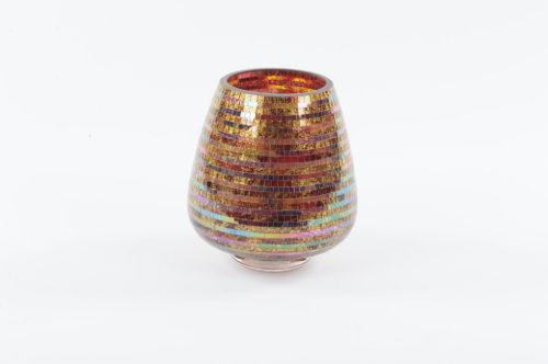 Bild von Windlicht Votiv, Sparkling Ø18x H20cm, funkelnd