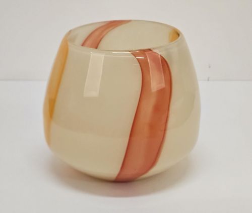 Bild von Glasvase, Lollypop Ø22.9x H18.1cm, bunt